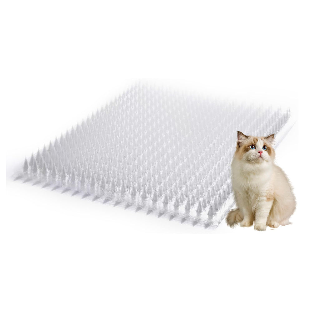 Répulsif Mardili: tapis extérieur Spike pour éloigner chats et chiens du jardin.