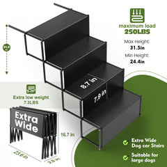 Marudina rampe pliable et compacte : pratique en voiture et à la maison.