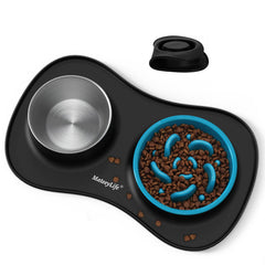 MateeyLife ensemble bol chien 3-en-1 pour repas pratique.
