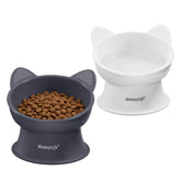 MateeyLife gamelles surélevées pour chat, ensemble 2, posture naturelle facilitée.