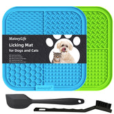 MateeyLife tapis de léchage pour gros chien et chat, aide à calmer pendant le toilettage.