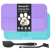 MateeyLife tapis-lechage grand avec ventouses, favorise alimentation lente et sécurité.