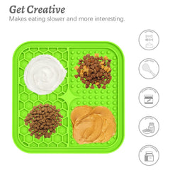 Ralentit les repas avec le tapis lèche MateeyLife, pratique et efficace.