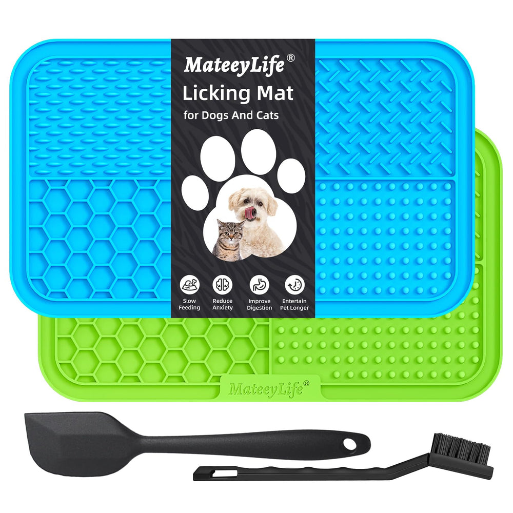 Tapis de léchage MateeyLife grand chien avec ventouses et stabilité.