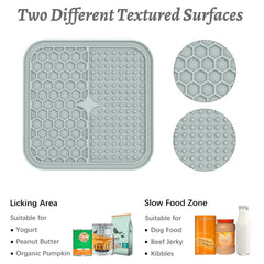 MateeyLife ventouses 49, tapis de léchage maintient sûr pendant le bain