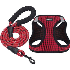 Harnais Matilor pour chien, design enfiler-devant et respirant, pratique pour petites tailles.