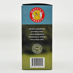 Emballage coloré Mattie\'s Treats, pratique à offrir et ranger.