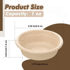 Maxcheck gecko cups capacité 1oz, dose adaptée pour nourriture et eau.