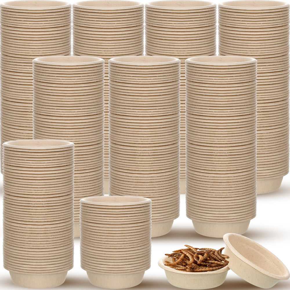 Maxcheck gecko cups ensemble 1000, pratique pour nourrir plusieurs reptiles.