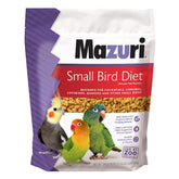 Mazuri, emballage sac 2,5 lb pour petits oiseaux, pratique et frais.