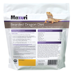 Portion insectes Mazuri, pratique pour un régime équilibré.