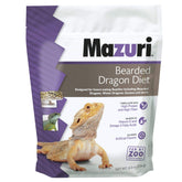 Mazuri dragon barbu sac 8 onces, facilité d'alimentation quotidienne.