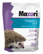 Mazuri granules nourrissant pour hérisson, une alimentation complète pour soutenir son énergie.