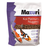 Mazuri Koi Platinum: granulés flottants pour koï, nutrition adaptée.