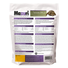 Mazuri — fibres élevées, pour une alimentation équilibrée des tortues.