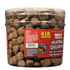 Boulettes formato attayant pour Meaty Treats Meatball Delights