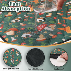 Mechpia, tapis cage cochon-d-inde imperméables protégeant le sol.