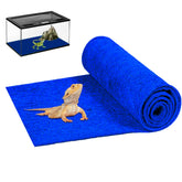 Mechpia tapis terrarium bleu – texture douce pour reptiles et sécurité