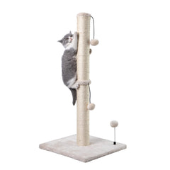 MECOOL Arbre à chat 34 pouces ensemble: espace complet pour griffoirs et jeu.