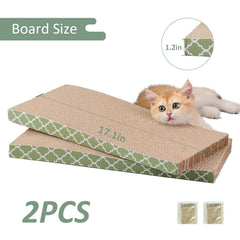 MECOOL grattoir pour chat en carton recyclé durable et résistant