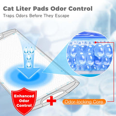 MED tapis litière Breez contrôle les odeurs, maison plus fraîche