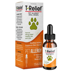 MediNatura T-Relief gouttes allergie animaux, soulagement des démangeaisons chez chiens et chats