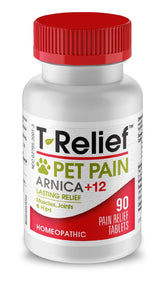 Tablettes MediNatura T-Relief à l’arnica pour soulager douleurs musculo-articulaires.