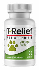 MediNatura T-Relief : tablettes en bouteille pour articulations plus souples chez chiens et chats