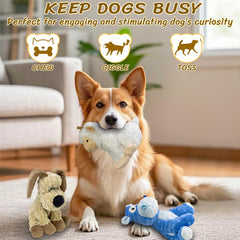 MeetYooo jouet sifflet, peluche interactive pour stimuler le jeu