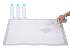 MEEXPAWS Tapis urine XXL pour chien, absorption rapide et efficace.