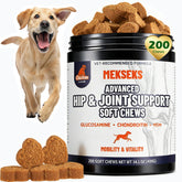 Bouchées Mekseks pour articulations du chien, soutien quotidien.