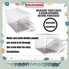 Diviseur Mengster cage-chien, hauteur 28 pouces, sécurité et stabilité.