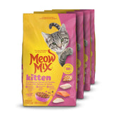 Meow Mix Kitten Li'l Nibbles emballage repensé, attractif pour les chatons et facilite la découverte du goût.