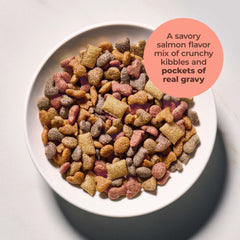 Protéines de haute qualité soutiennent les muscles avec Meow Mix Gravy Bursts