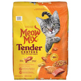 Meow Mix Tender Centers saumon, texture double avec cœur, stimule l'appétit chez les chats adultes