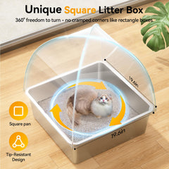 Portes transparentes Meowant pour surveillance discrète de votre chat