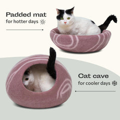 MEOWFIA détail texture laine merinos nature, chaleur durable