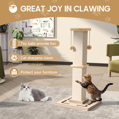 Base robuste MeowHomm assure stabilité pour les chats actifs.
