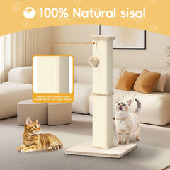 MeowHomm griffoir ball chat moyen grand, stimulation naturelle