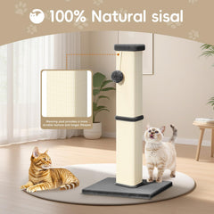 MeowHomm Griffoir Base Panneau Durable: stabilité renforcée contre les chats lourds.