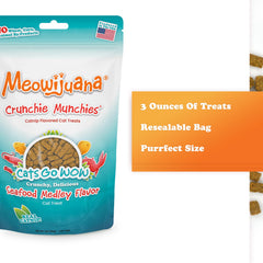 Meowijuana Crunchie Munchies crevettes – texture croquante et goût séduisant
