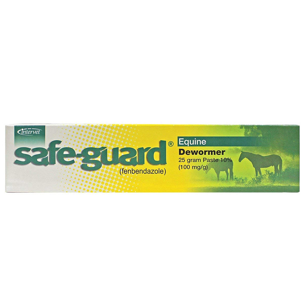 Merck Safe Guard cheval pâte-bouteille facilite l'administration et promeut une prise agréable.