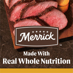Merrick Equilibre Proteines Lipides Faibles Calories, chien actif.