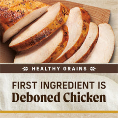 Merrick Healthy Grains grains entiers avoine, digestion douce.
