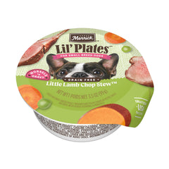 Merrick Lil' Plates: assiette petite chienne agneau tendre pour repas savoureux.