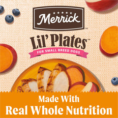 Merrick Lil’ Plates – Poulet réel premier ingrédient et protéines