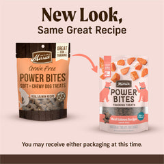 Merrick Power Bites – sans céréales, idéal pour des collations légères sans gluten.