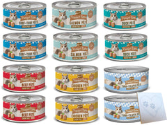 Merrick Purrfect Bistro pack variete 6 saveurs, repas equilibré pour chats.