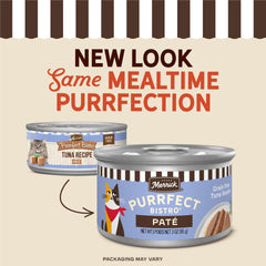 Merrick Purrfect Bistro Pâté au thon, premier ingrédient riche en protéines.