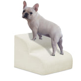 Mesa Lemon escalier chien 2 etapes: montée douce jusqu'au lit pour petits chiens.